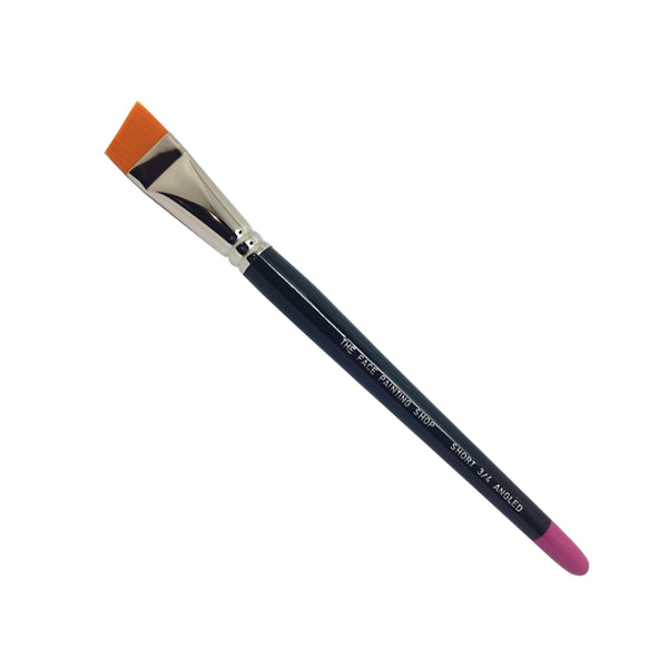 The Face Painting Shop Brush - Short 3/4" Angle |