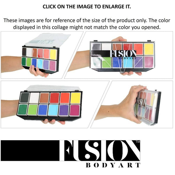 Fusion Body Art Spectrum Face Painting Palette - Carnival Kit (12/pk) - Facepain