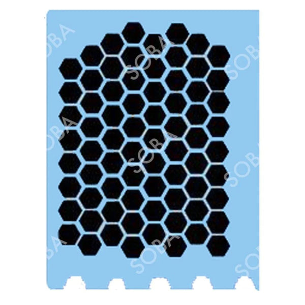 SOBA Quick EZ Face Painting Stencil - Honeycomb |