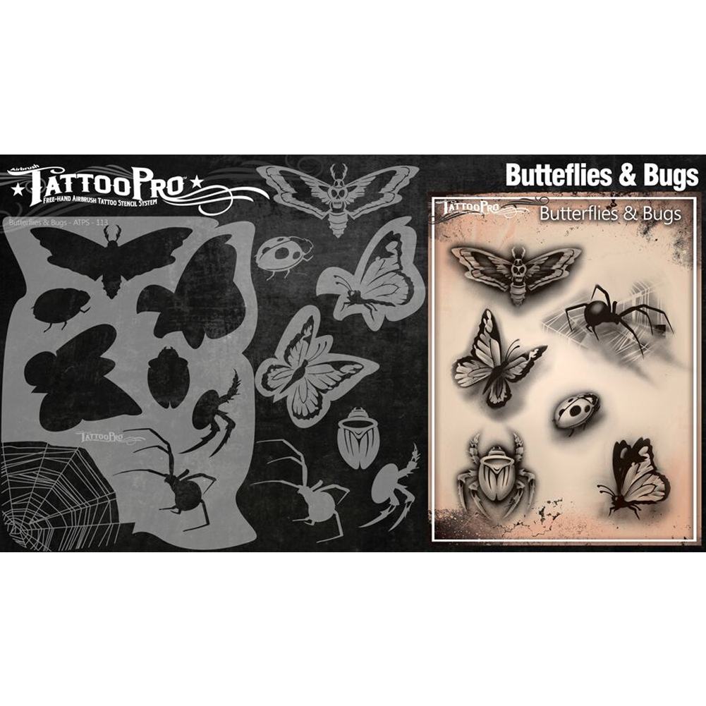 butterfly tattoo stencil designs