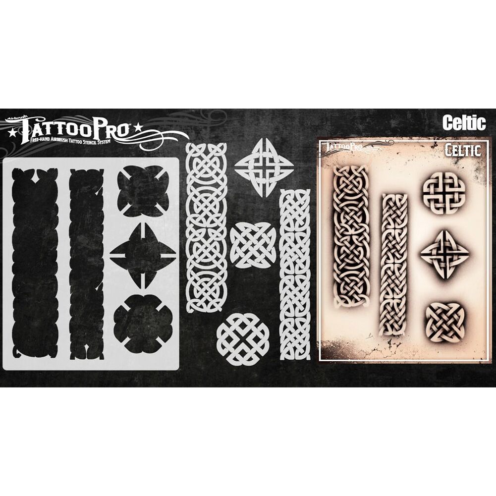 Celtic Stencil Set -CSSS