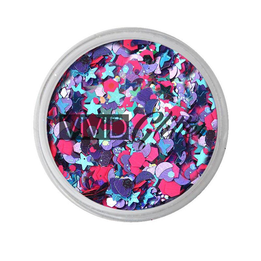 宇崎月　GLITTER＆GLAMOROUS　リペイント Hard Candy Glitteratzi Glitter & Chrome Eye Duos 1549 Cosmo